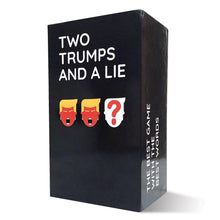 Load image into Gallery viewer, Two Trumps and a Lie Card Game