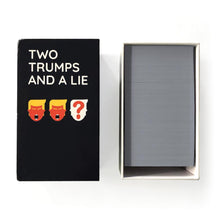 Load image into Gallery viewer, Two Trumps and a Lie Card Game