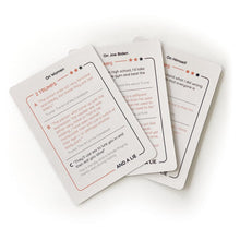 Load image into Gallery viewer, Two Trumps and a Lie Card Game