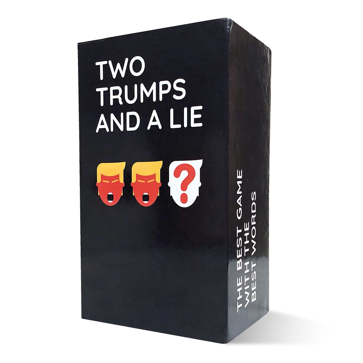 Two Trumps and a Lie Card Game Box